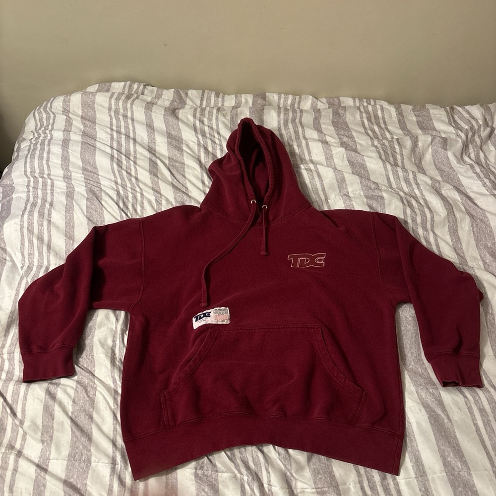 Maroon TDE hoodie #tdemerch #topdawgent #tde #kendricklamar #topdawg
